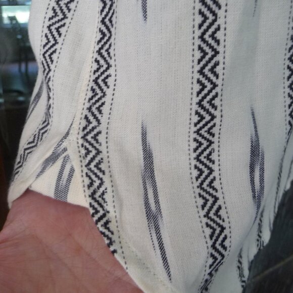 KARL LAGERFELD PARIS PEARL SNAP SHIRT XL - Picture 6 of 8